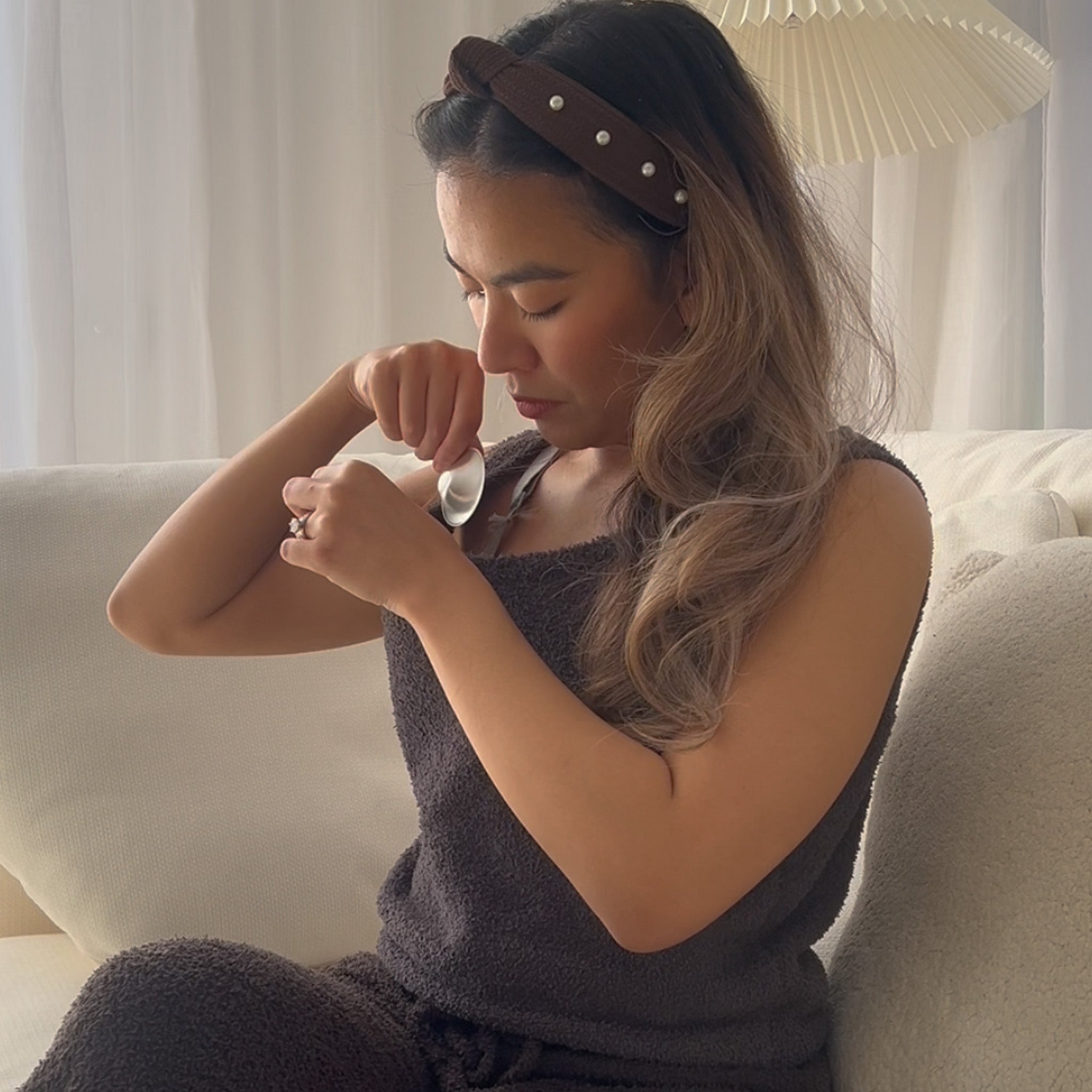 Silver Nursing Cups