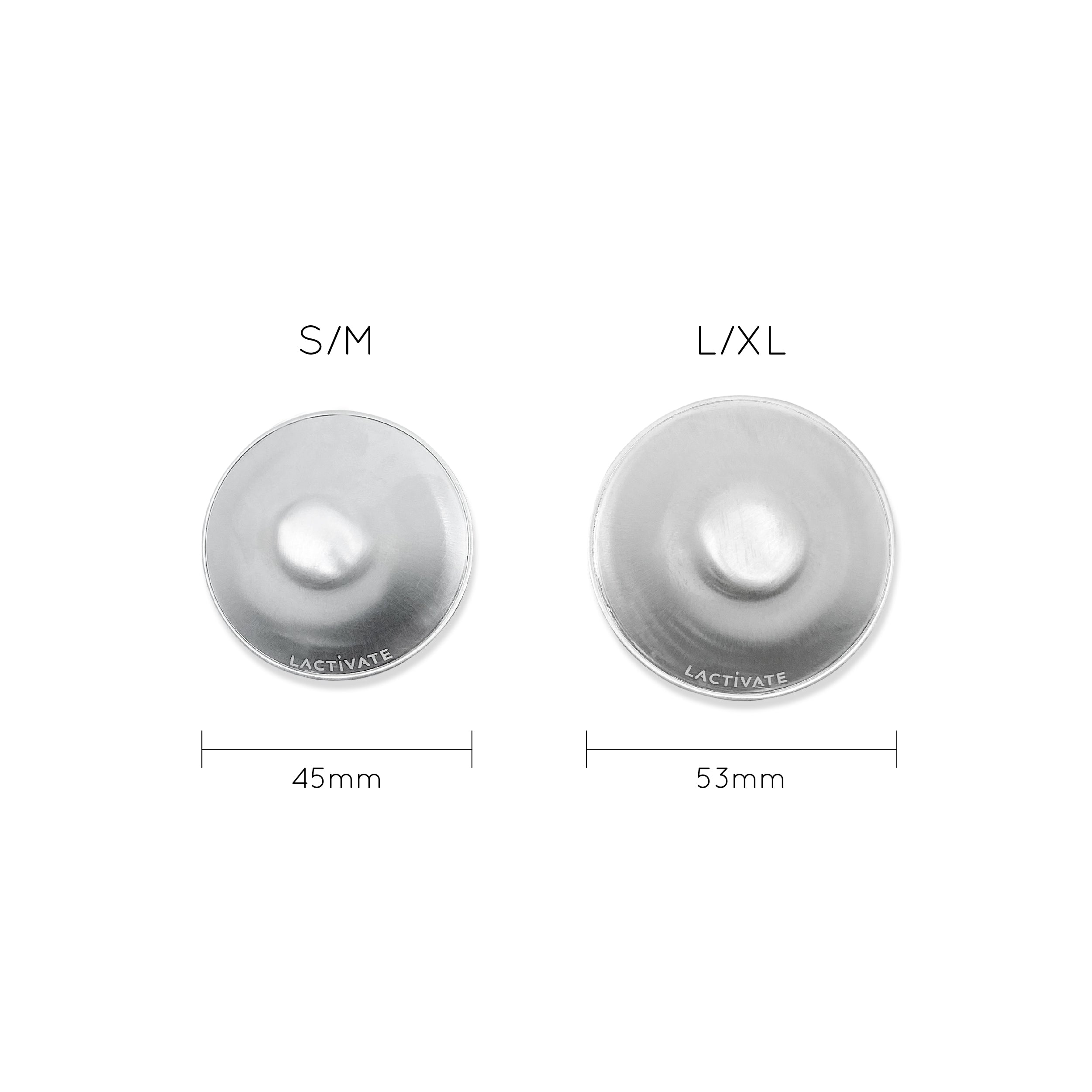 Silver Nursing Cups
